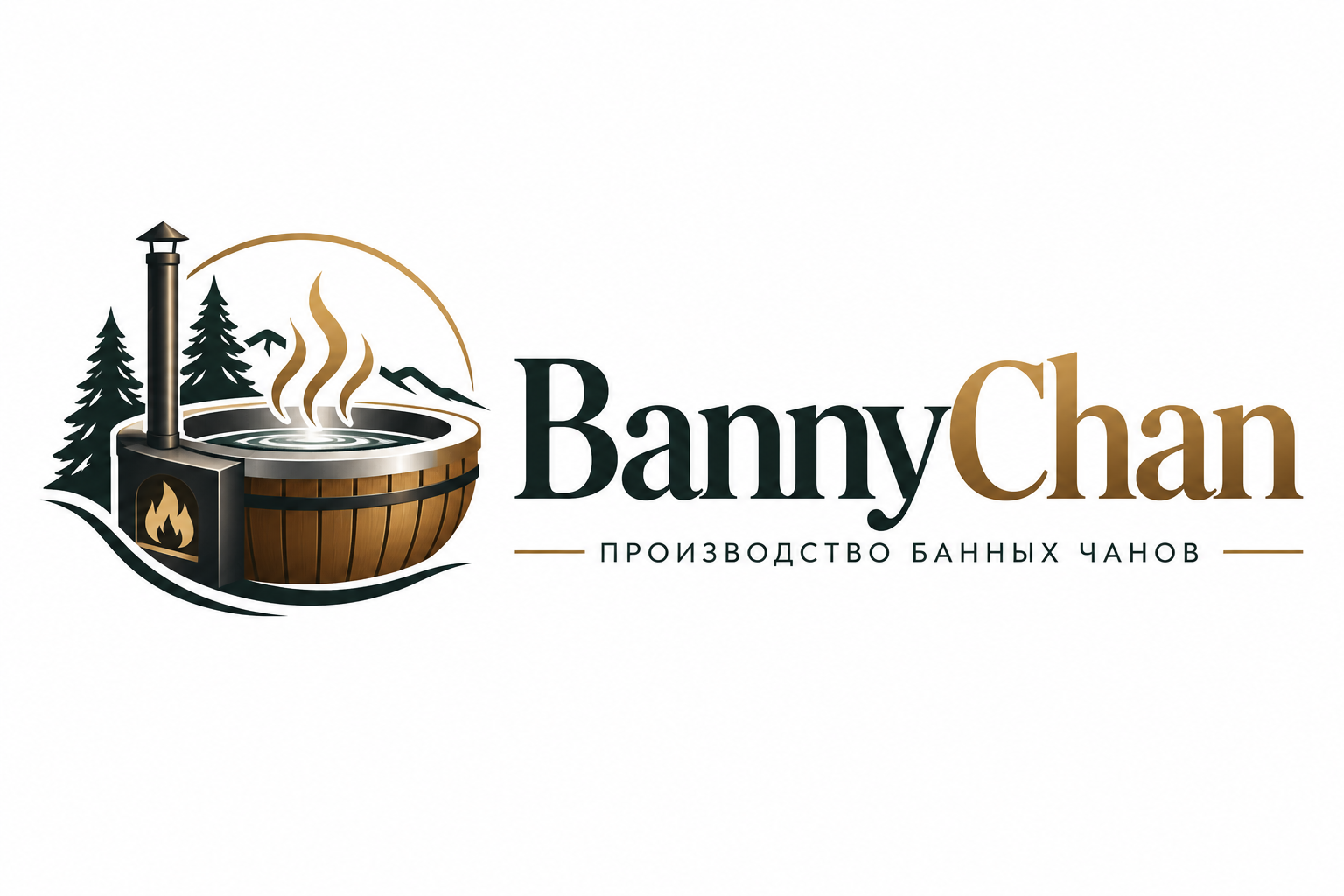 Логотип Банный чан